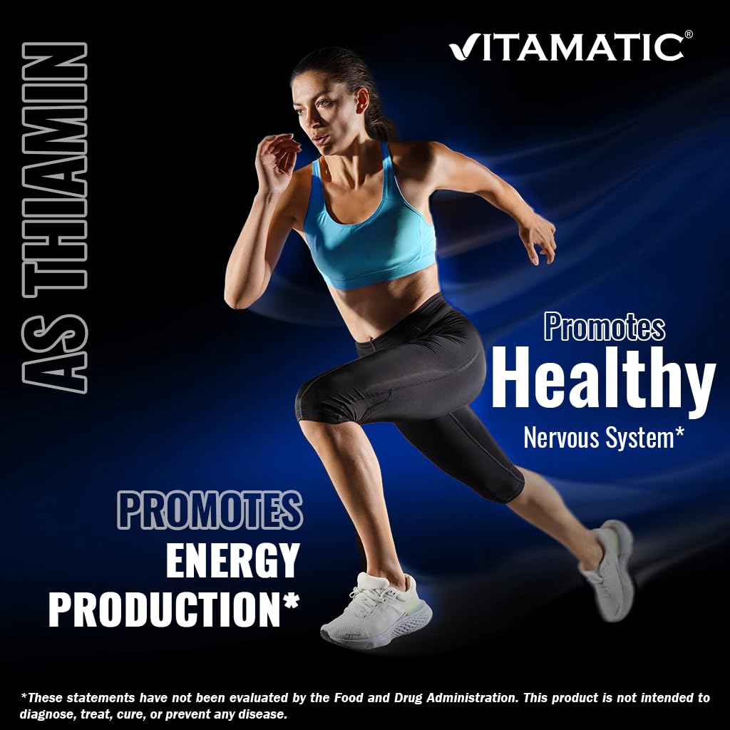 Vitamatic B5 500mg non-GMO gluten-free seal