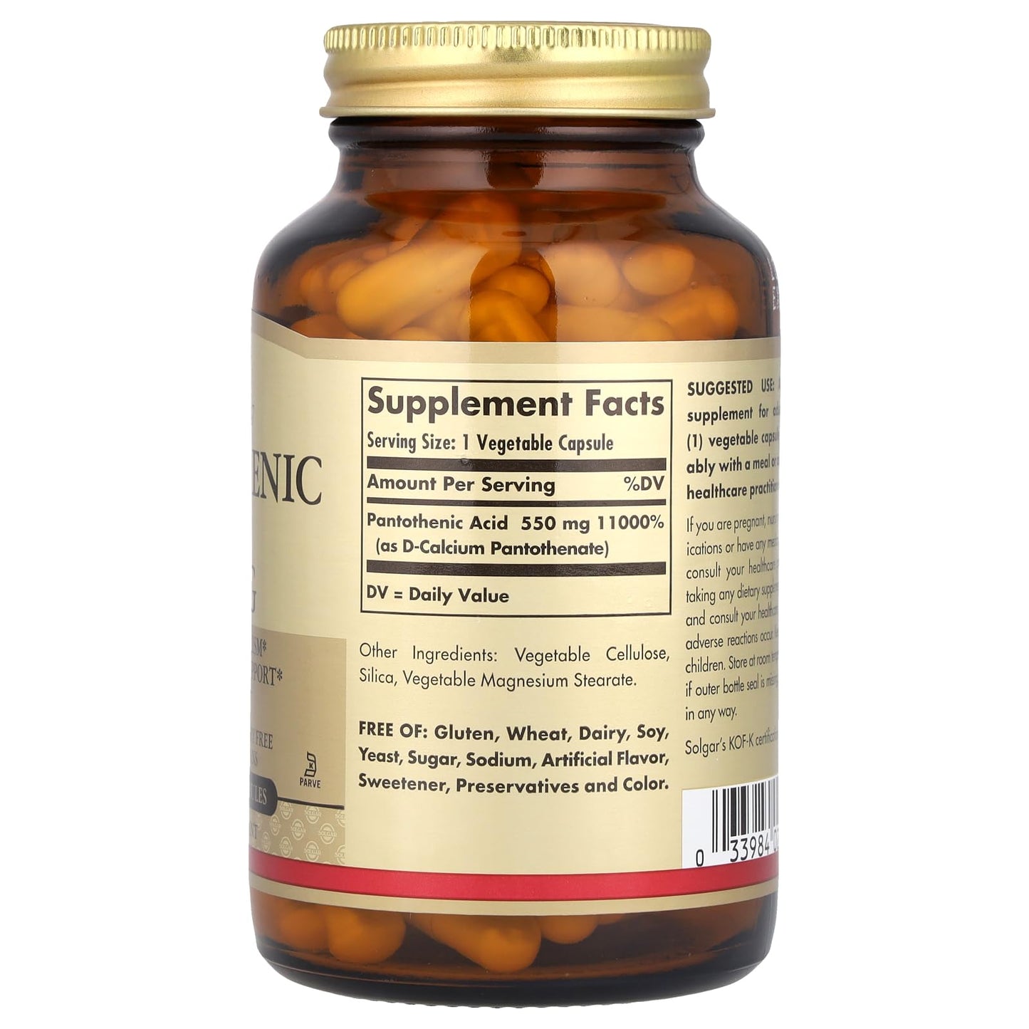 Authentic Solgar USA imported beauty and health supplement packaging