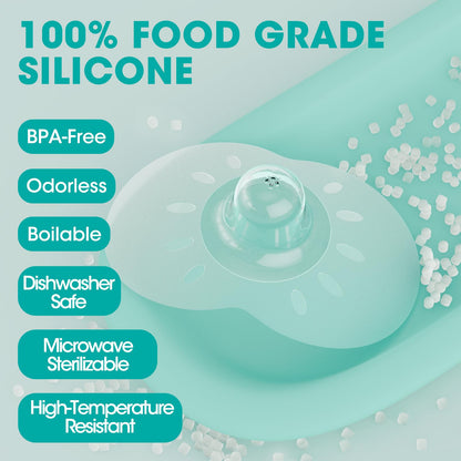 Cheri Baby contact nipple shield design for flat nipples