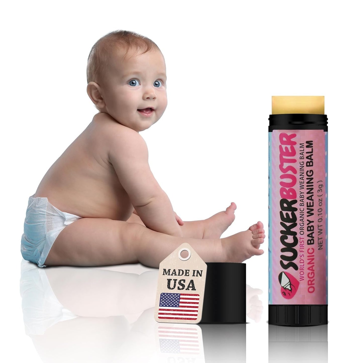 Natural plant-based weaning balm for breastfeeding mothers