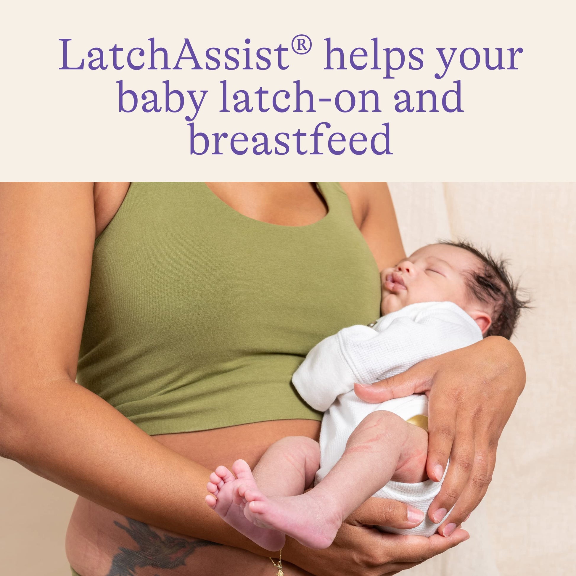 Lansinoh LatchAssist Nipple Everter components with protective case
