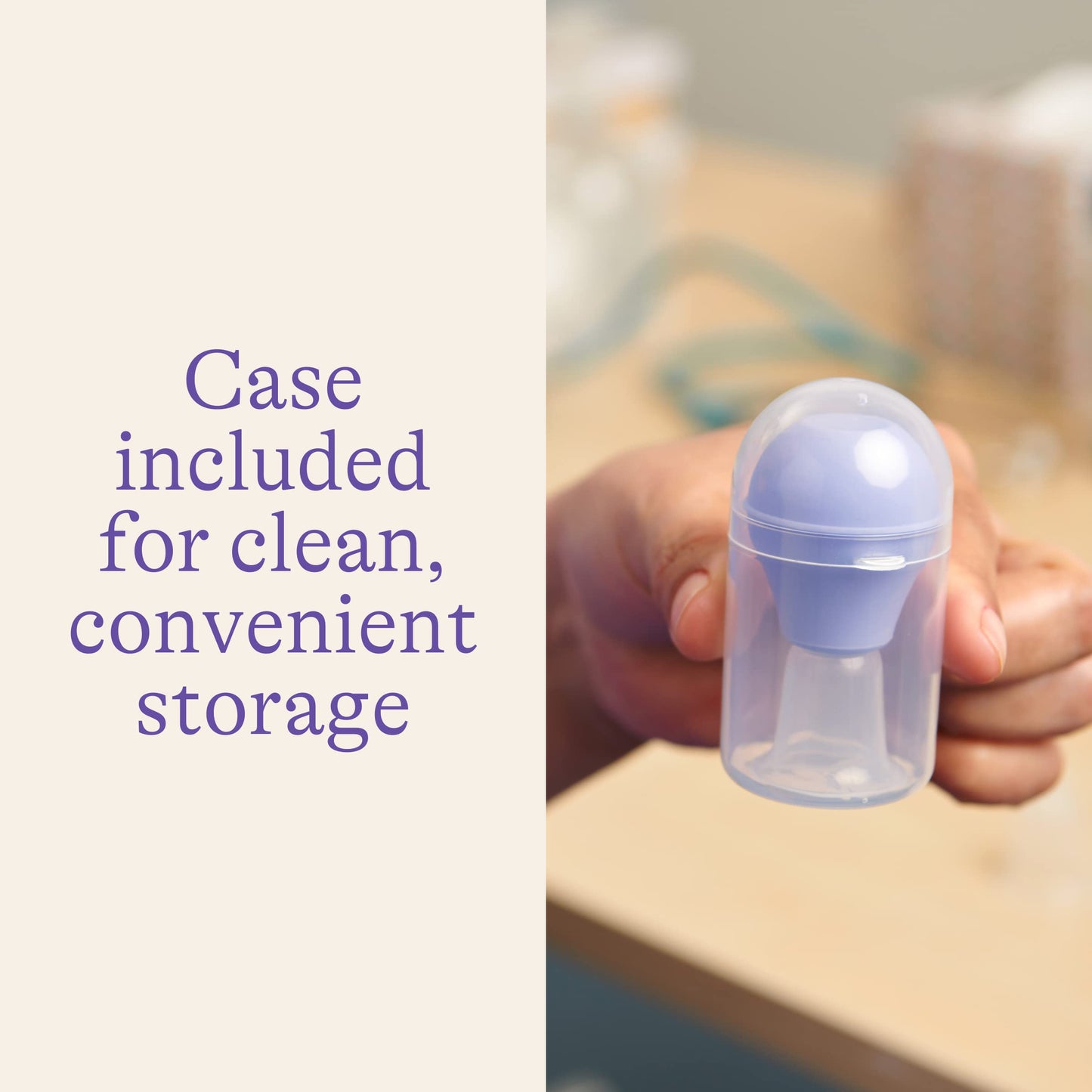 Lansinoh LatchAssist Nipple Everter in portable carrying case