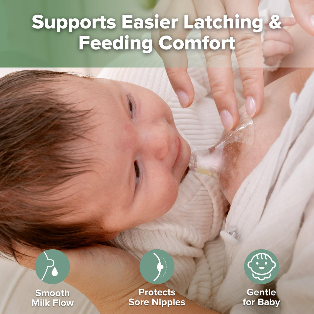 Haakaa ultra-thin nipple shield for breastfeeding