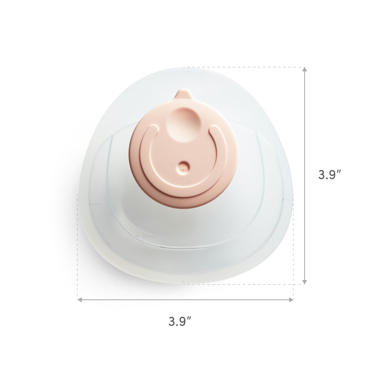 Components of the Munchkin breast milk collector 1 pack