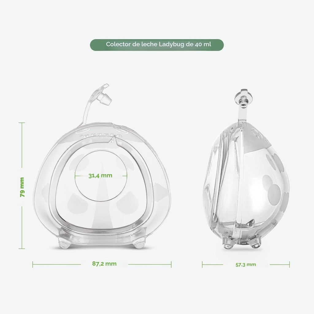 Packaging of Haakaa Ladybug 40 milliliter milk collector