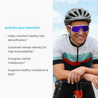 Endurance Products Pantethine supplement facts panel close up