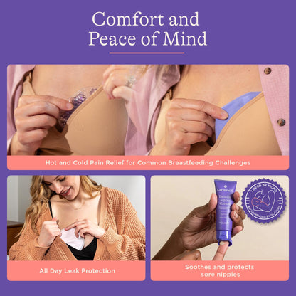 Lansinoh silicone breast pump and storage accessories