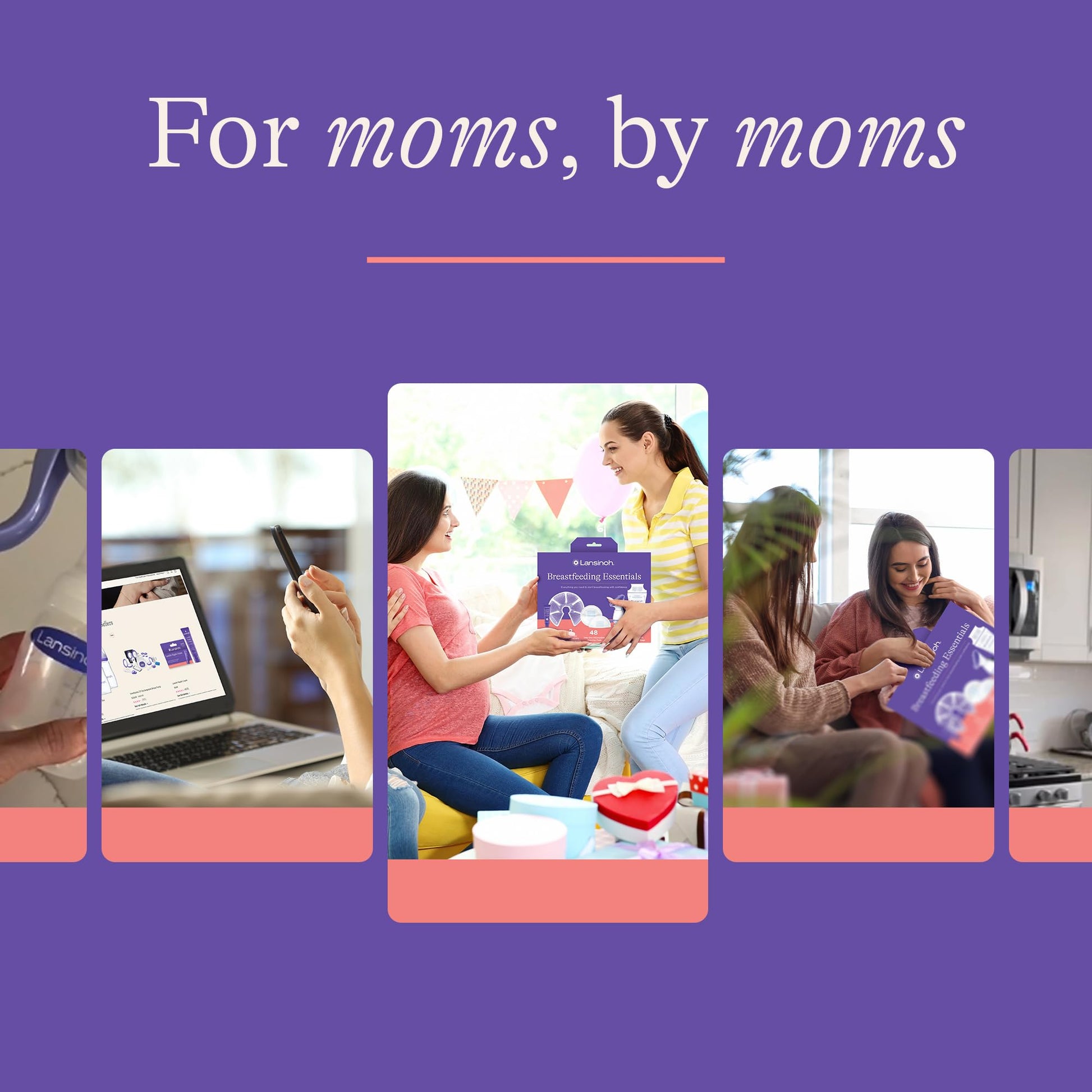 Lansinoh nursing pads and milk storage bags