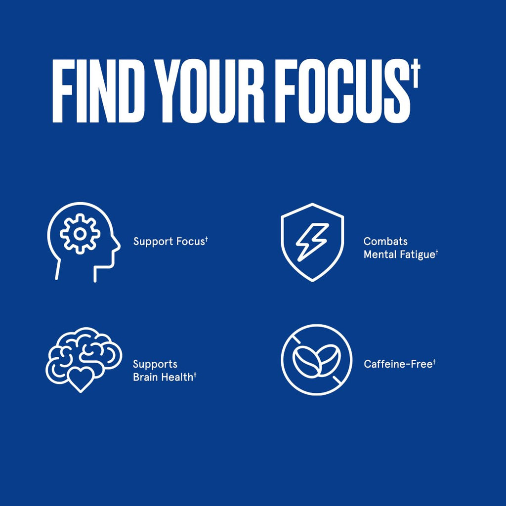 Bulletproof Clarity and Focus caffeine free cognitive support capsules