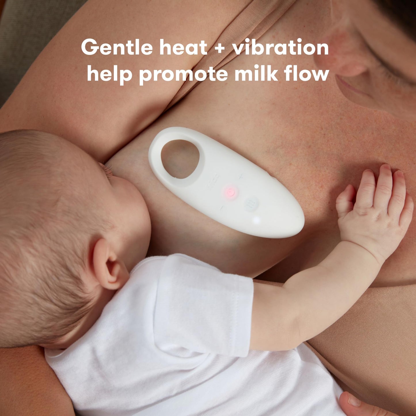 Side profile of Frida Mom heat and vibration massager