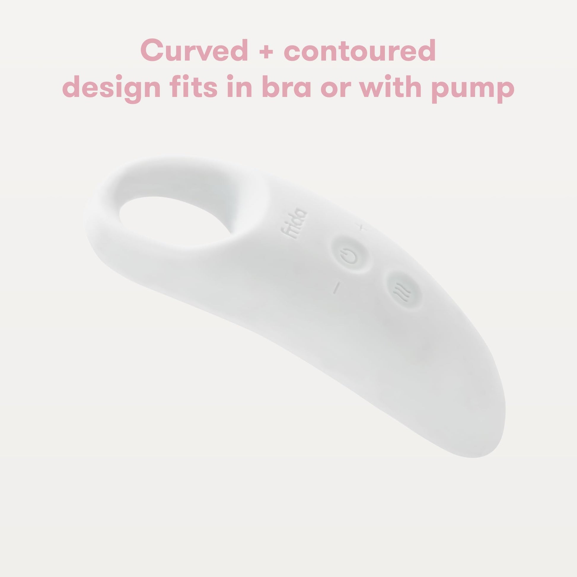 Frida Mom massager ergonomic shape for breast placement