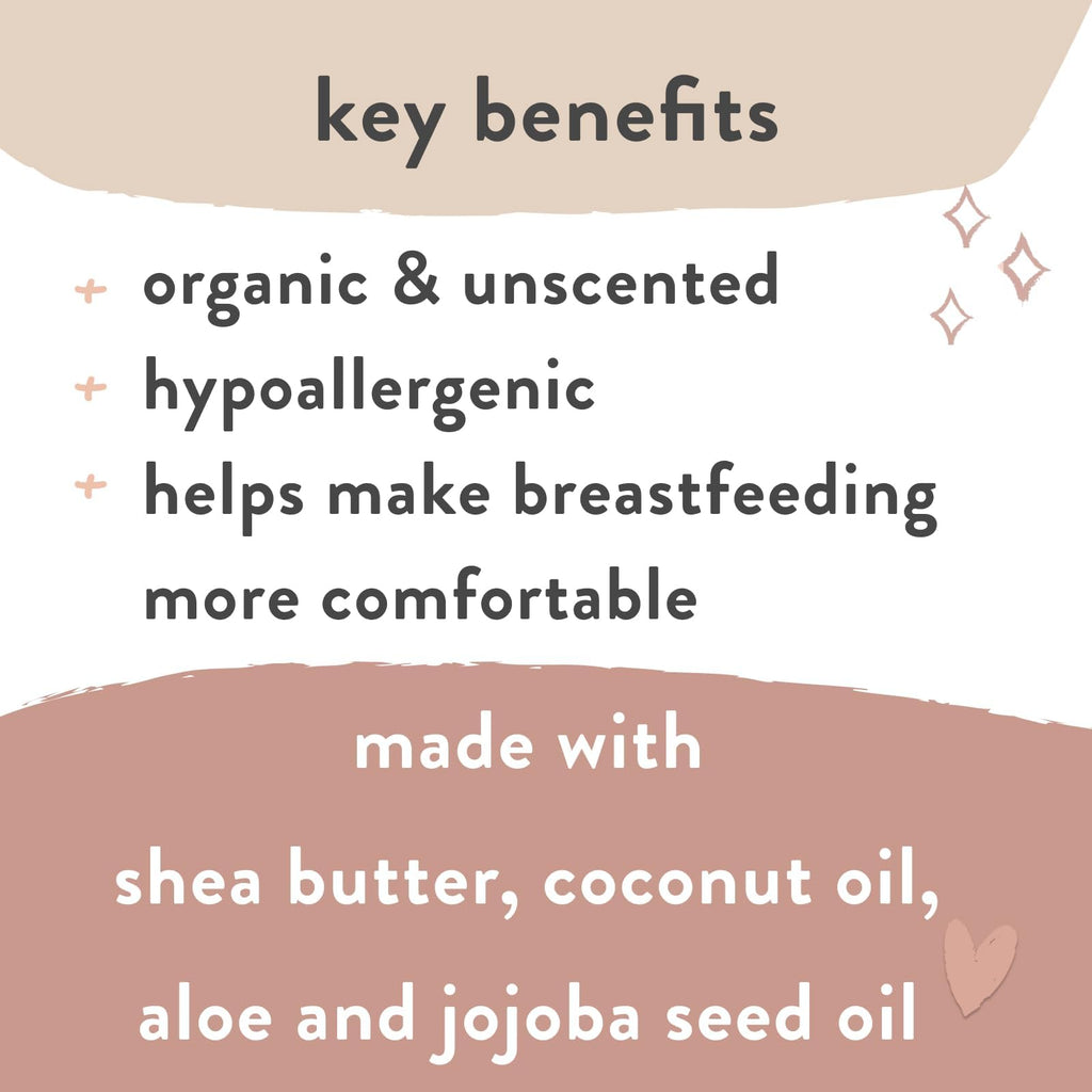 The Honest Company Mama Calm Your Nip Balm texture sample