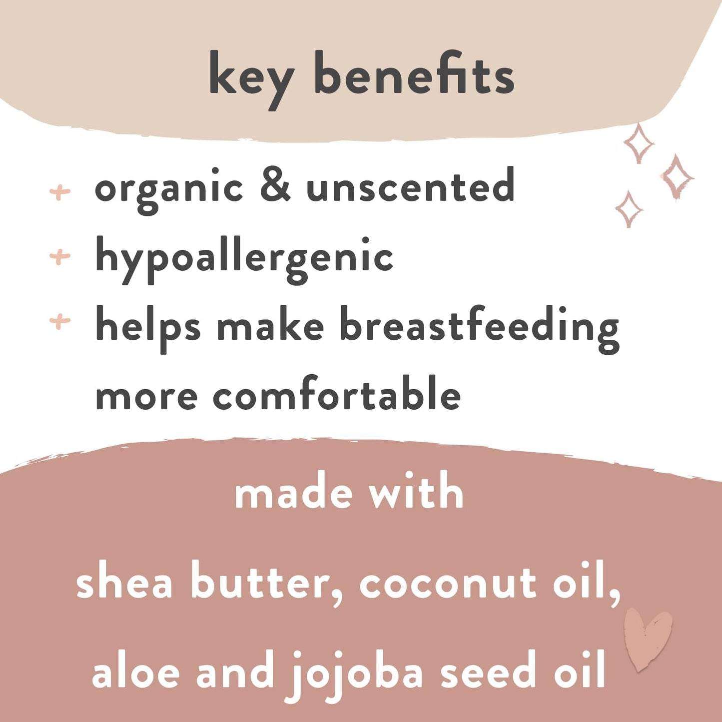 The Honest Company Mama Calm Your Nip Balm texture sample