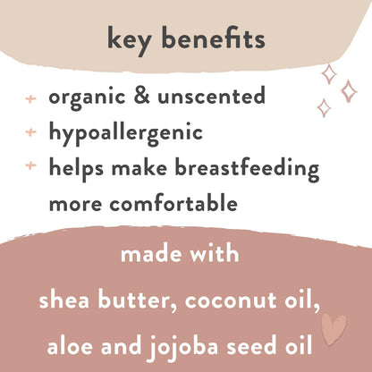 The Honest Company Mama Calm Your Nip Balm texture sample