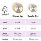 Premium gift box packaging of Boboduck silver nursing cups
