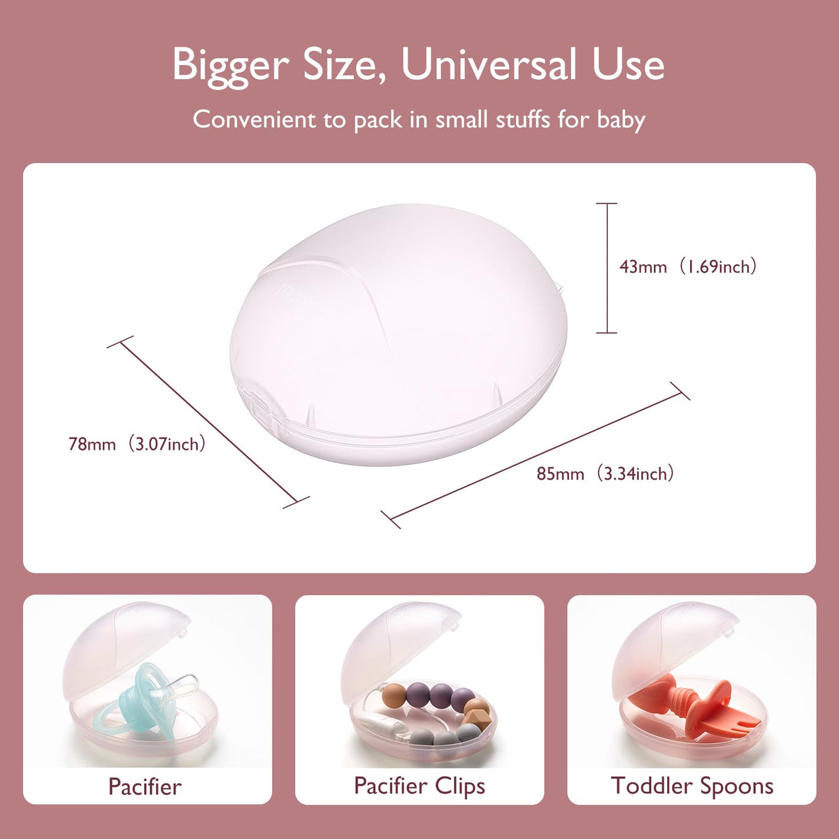 Close up of Momcozy silicone nipple shield cut out feature