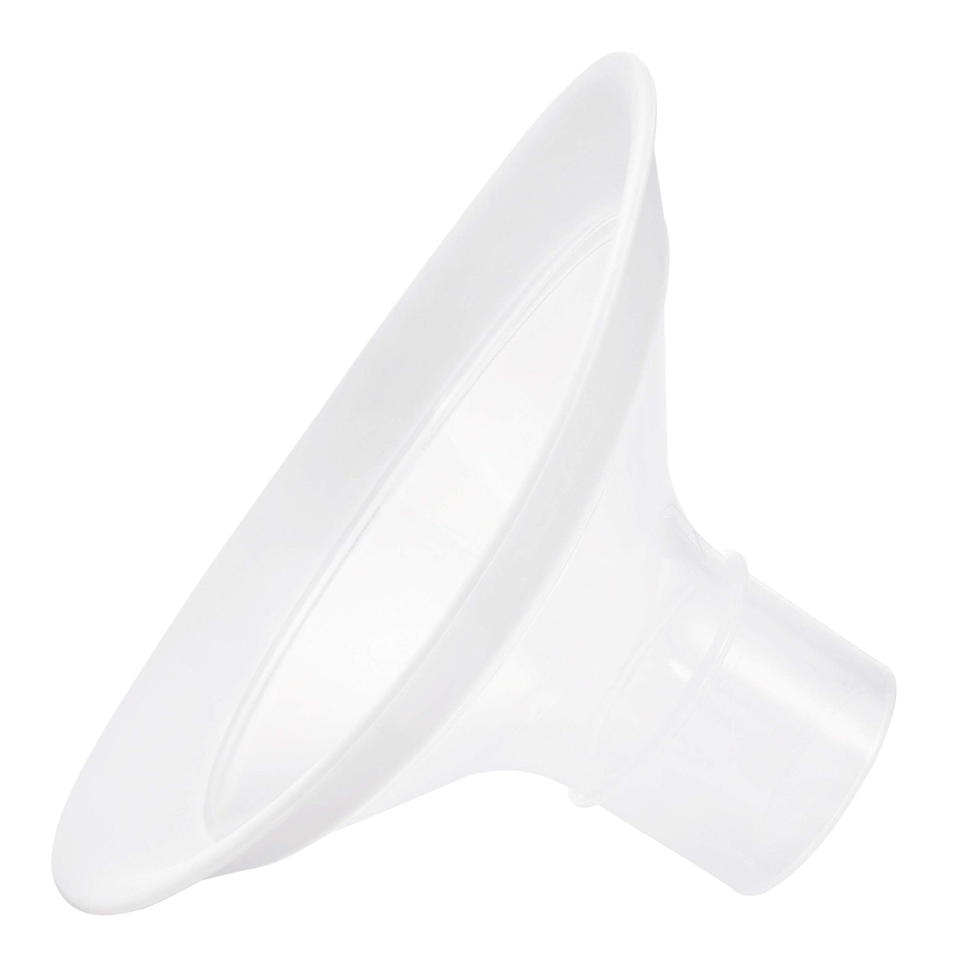 Side profile view of Medela PersonalFit Flex small breast shield