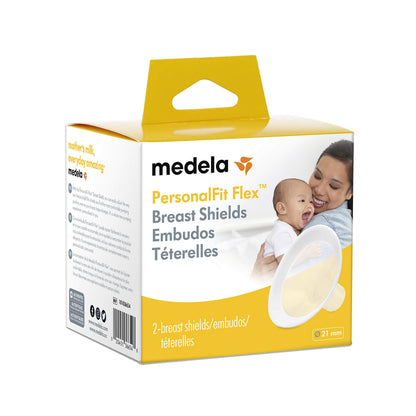 Set of two Medela 21mm breast shields