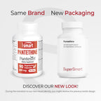 Supersmart Pantethine dietary supplement label details