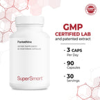 Supersmart Pantethine 90 vegetarian capsules packaging