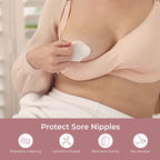 Momcozy cooling gel pads showing individual foil packaging
