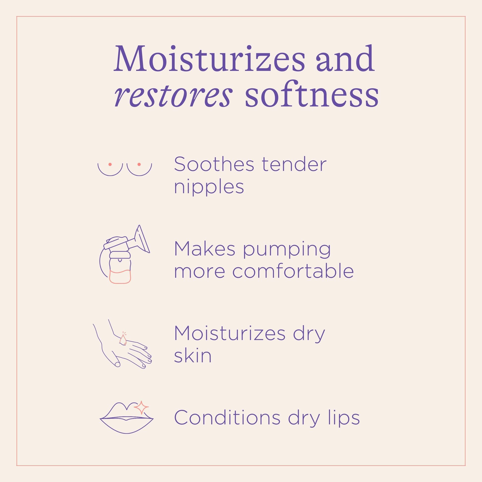 Breastfeeding mother using Lansinoh organic nipple cream
