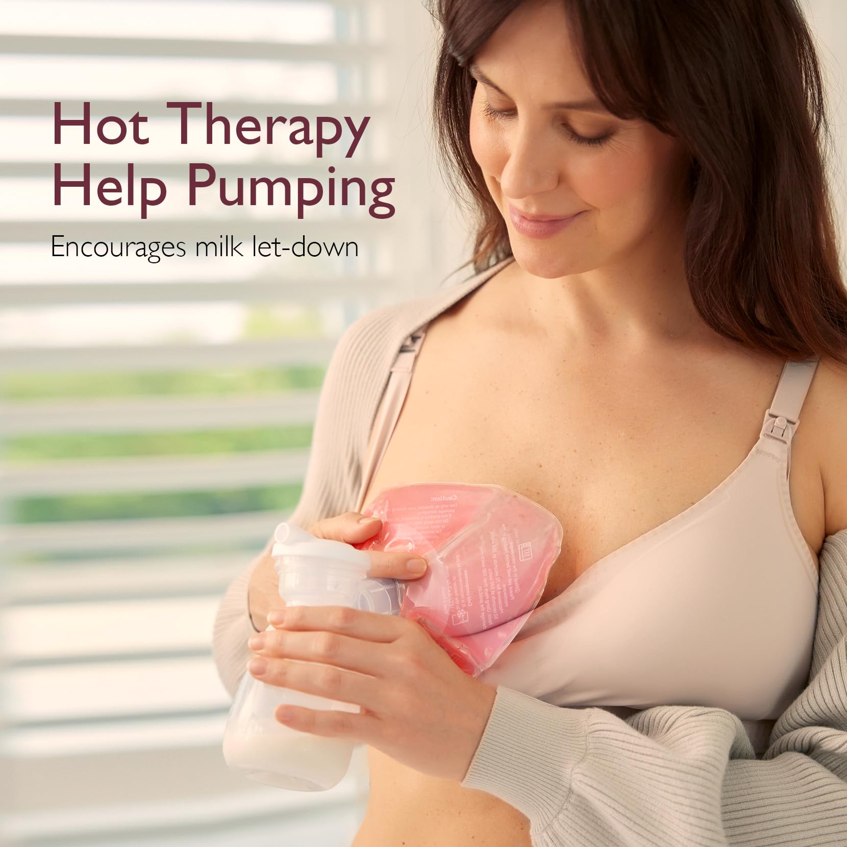 Reusable breast therapy gel packs for nursing