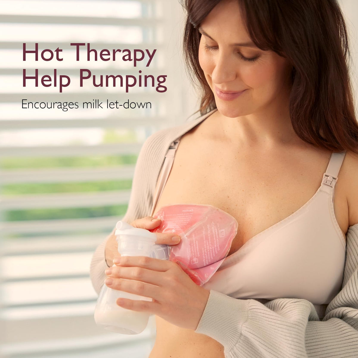 Reusable breast therapy gel packs for nursing