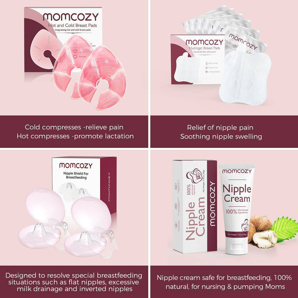 Using Momcozy therapy pads for hot and cold relief