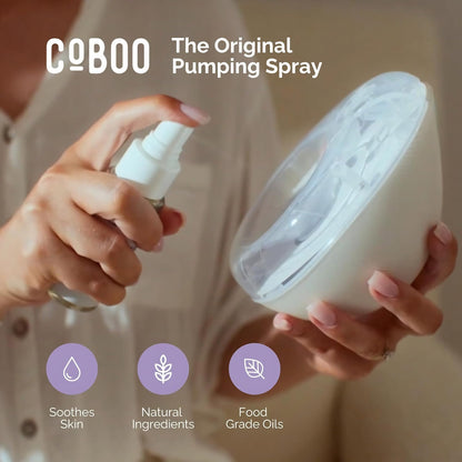 CoBoo skin lubricant for breast pumping application