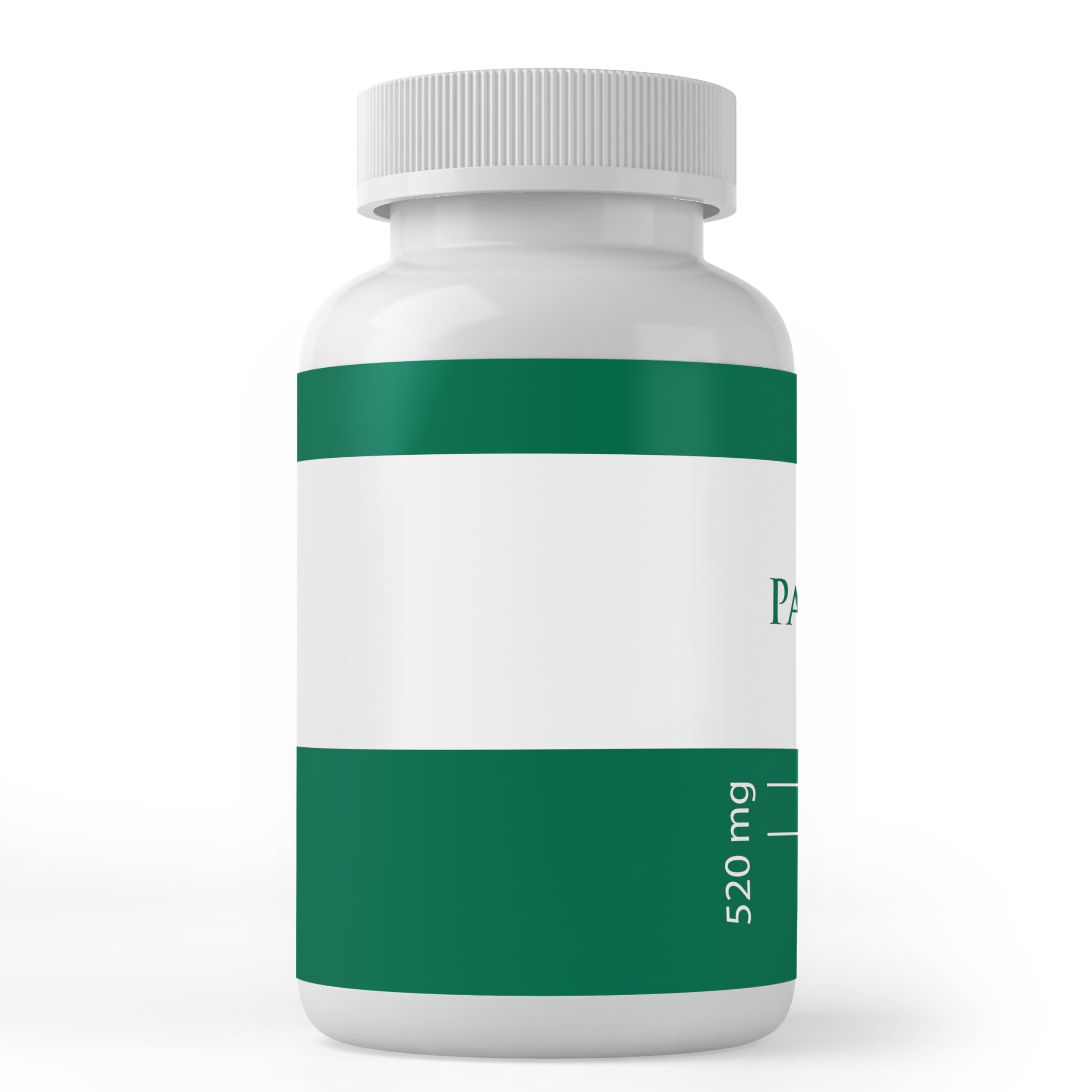 Pure Original Ingredients Vitamin B5 500mg supplement label details