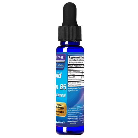 Dr's Advantage Liquid Vitamin B5 2 ounce dropper bottle