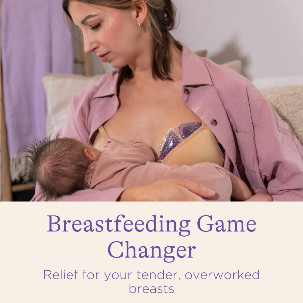 Lansinoh breast therapy packs with soft fabric covers