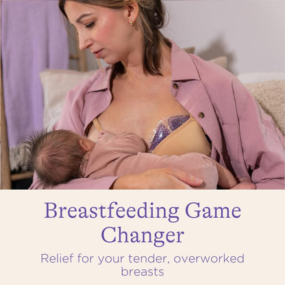 Lansinoh breast therapy packs with soft fabric covers