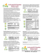 Daily Manufacturing Pantesin Vitamin B5 60 capsules packaging
