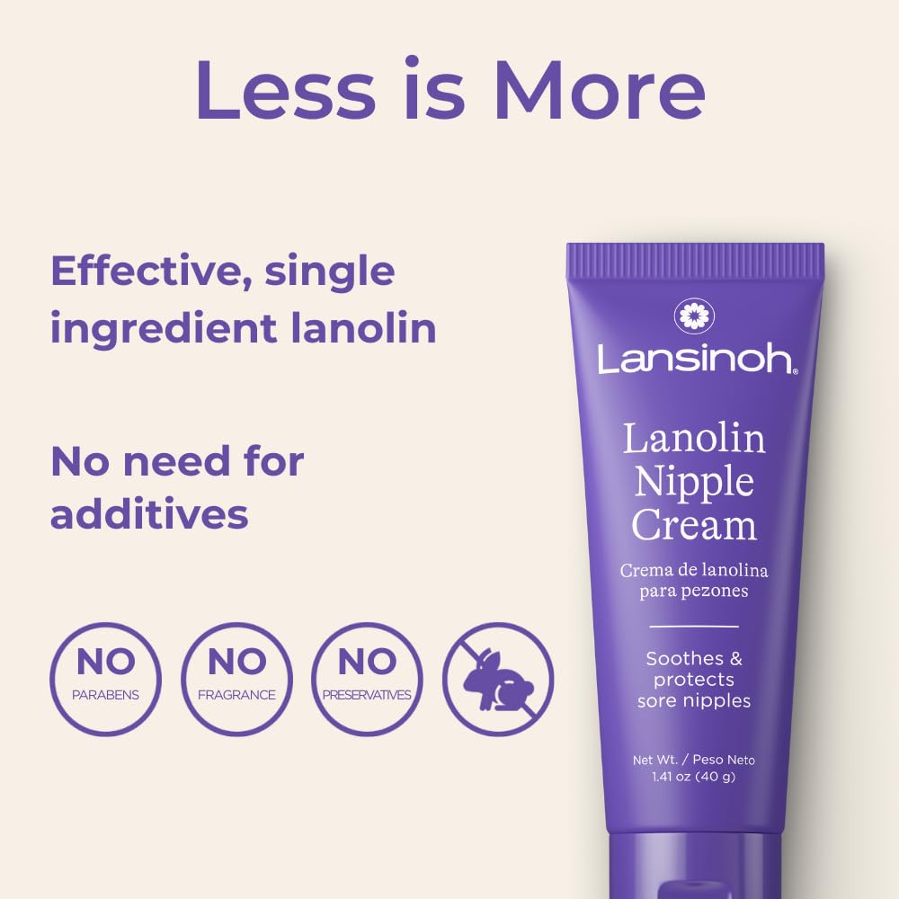 Breastfeeding essentials Lansinoh lanolin cream