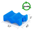 Reusable BPA-free ice packs for nursing mothers