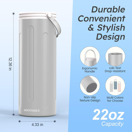Lazyshine milk chiller with two baby bottles