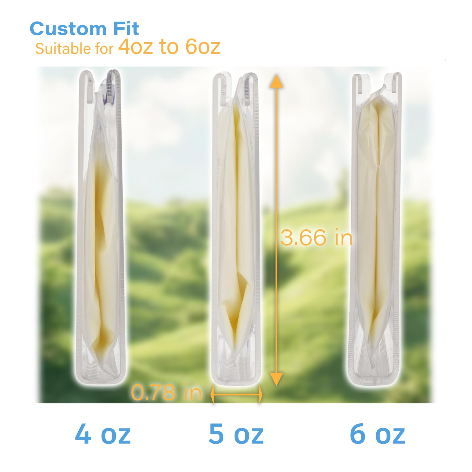 Ugotfeels BPA-free plastic freezer tray for breast milk storage