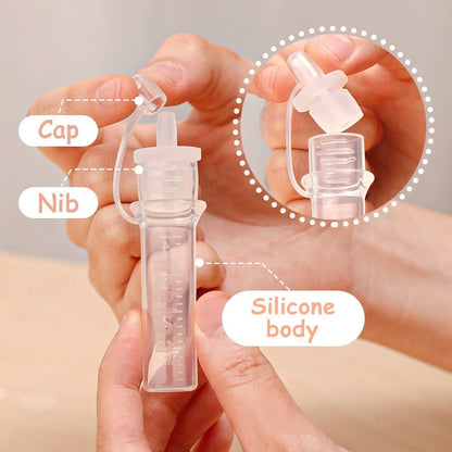 Haakaa breastmilk collector showing leak-proof design