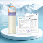 SporraMom breastmilk cooler bottle showing 22 fluid ounce size