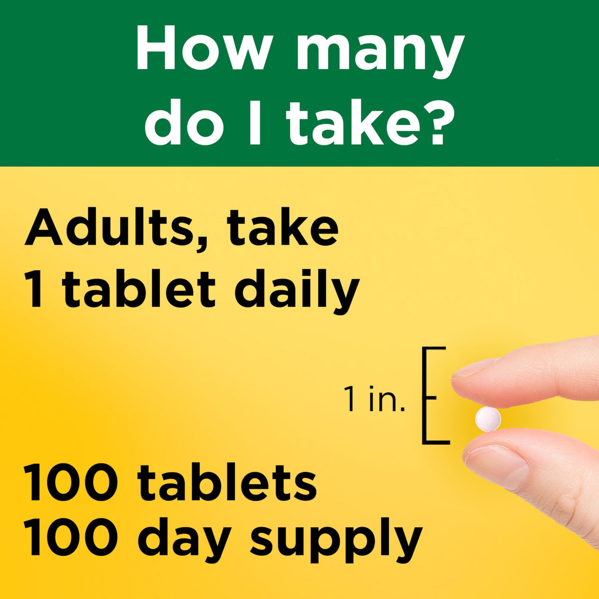 Nature Made B6 100mg tablets health supplement packaging
