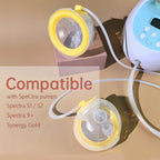 PumpMom breast pump kit with replacement duckbill valves and membranes