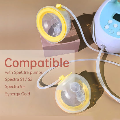 PumpMom breast pump kit with replacement duckbill valves and membranes