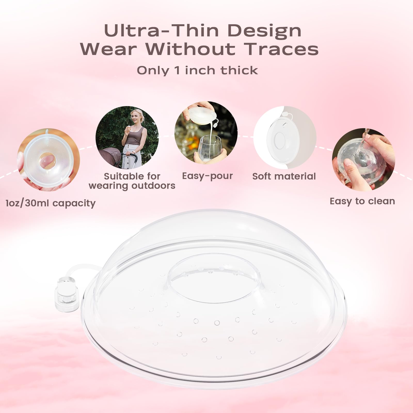 Hranio silicone shell showing the pouring spout feature