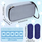 Isusser portable breast milk storage bag with wrist strap