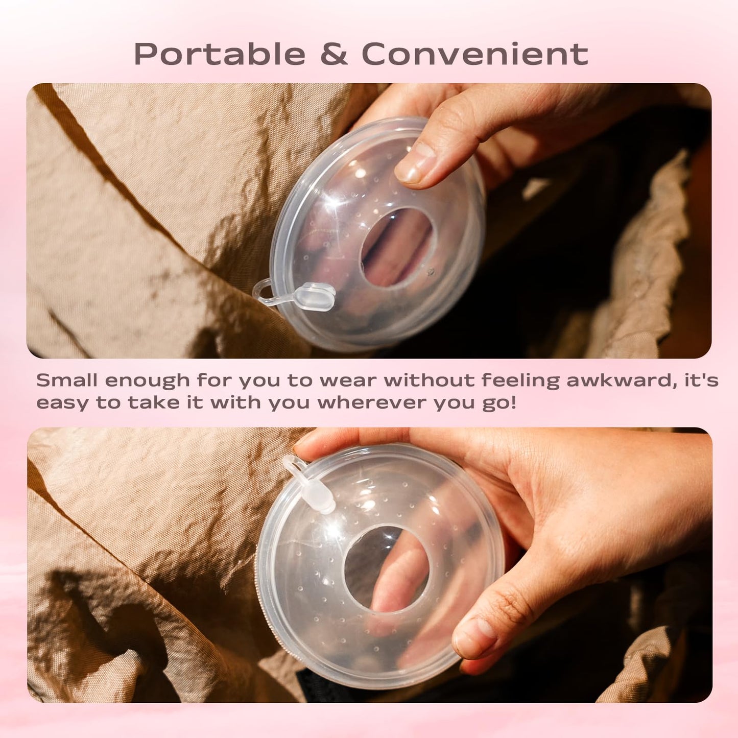 Hranio breastfeeding essentials silicone cups packaging