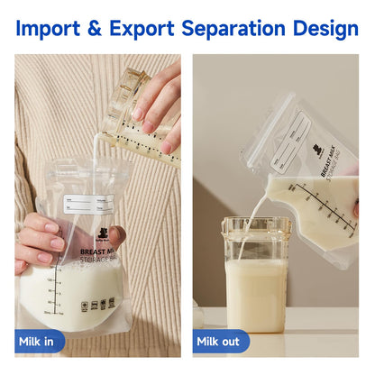 Snow Bear breastmilk storage bags imported baby care