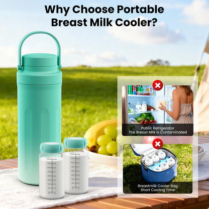 Leak proof lid design on Momcozy milk storage system