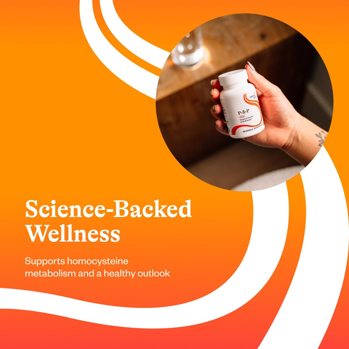 Authentic USA imported Seeking Health P-5-P supplement packaging